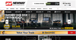 Desktop Screenshot of newwaymotorsports.com